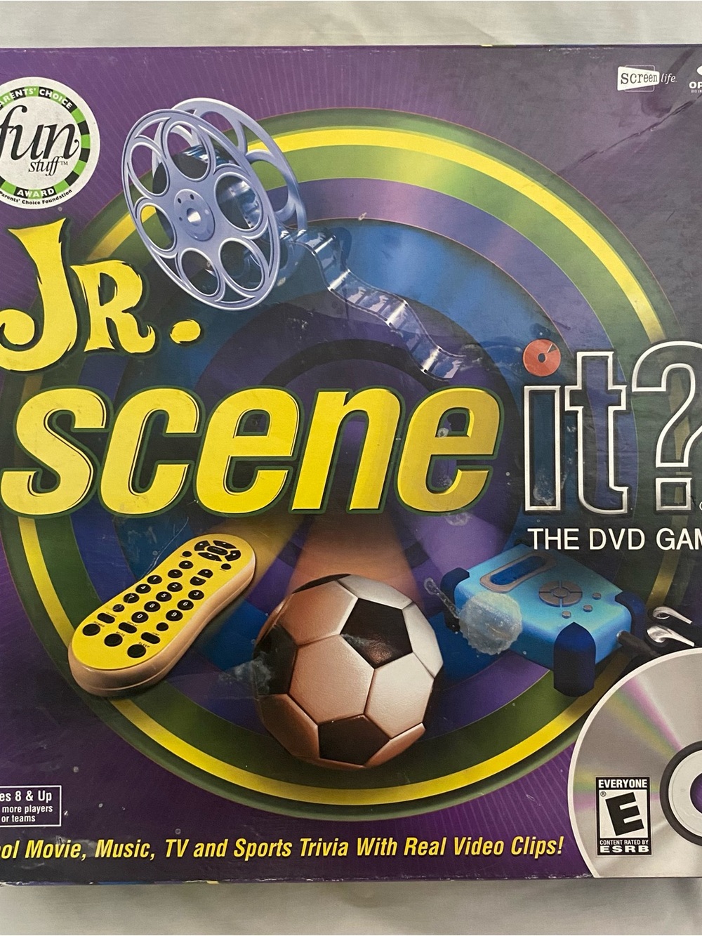 Scene Weaver Jr. Scene It? Trivia Game - Purple and Yellow Accents